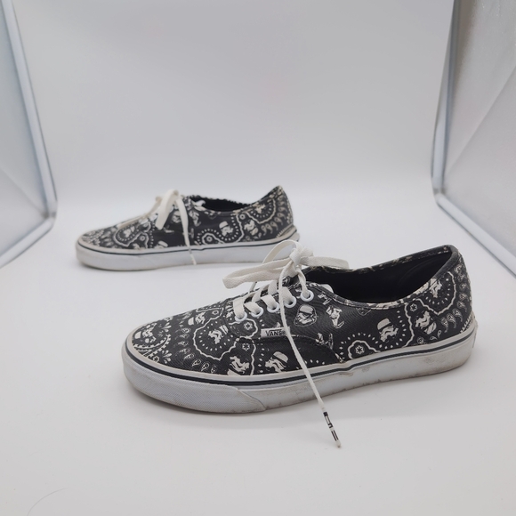 Vans Star Wars X Authentic Stormtrooper sz9 Sneakers W Correct Laces - Picture 5 of 13